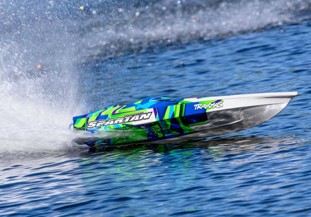 Can the Traxxas Spartan go in saltwater?