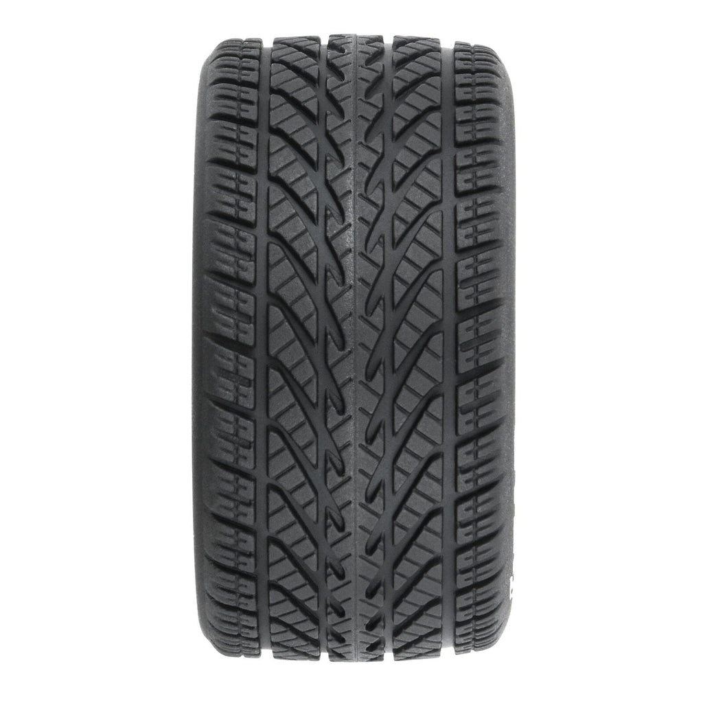 PRO1028310 1/12 Goodyear Eagle Wet Tire F/R MTD Gray Wheels (4): Losi