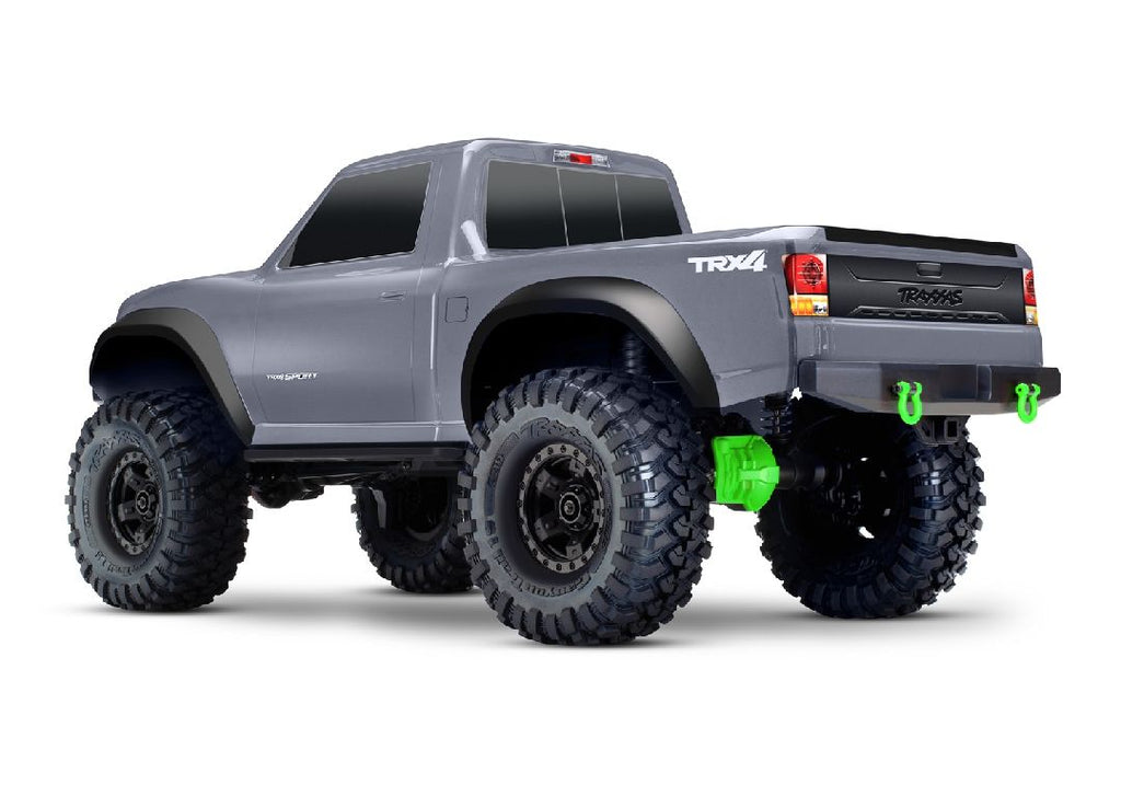 TRA82224-4GRAY Traxxas 1/10 TRX-4 Sport XL-5 4x4 RTD - Grey FOR LONG R