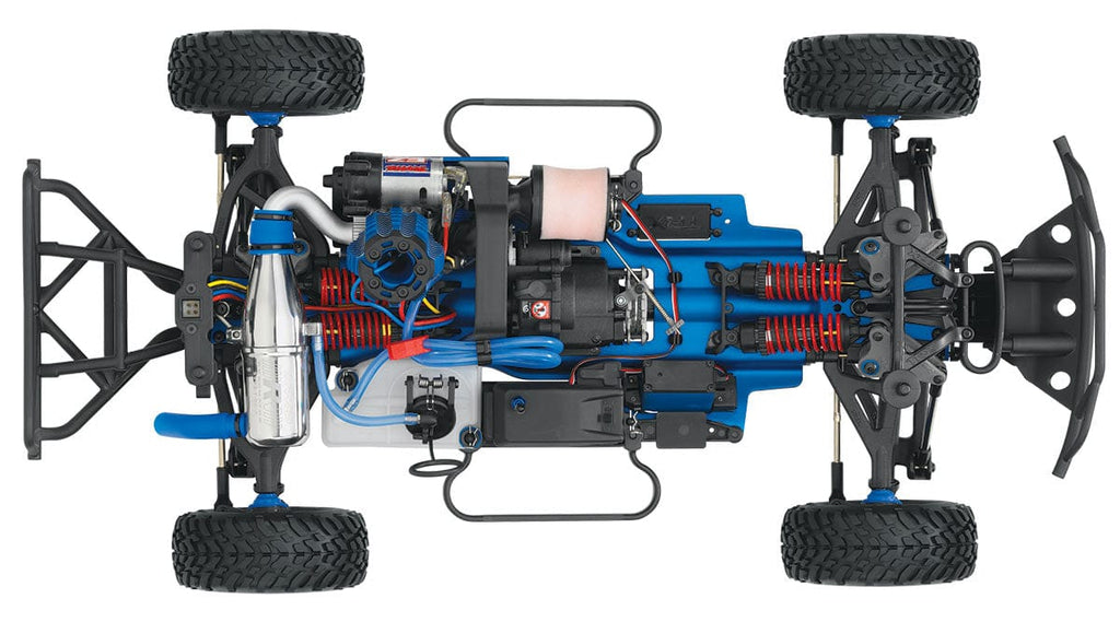 TRA59076-3 BLUE 1/10 Slayer Pro 4x4 4WD Nitro-Power SC RTR TSM **SOLD