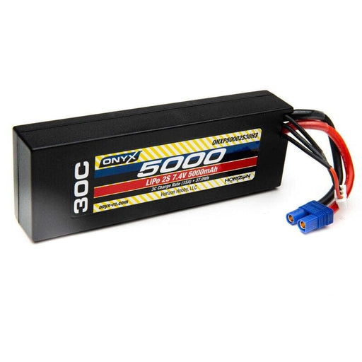 ONXP50002S30H3 7.4V 5000mAh 2S 30C Hardcase LiPo Battery: EC3