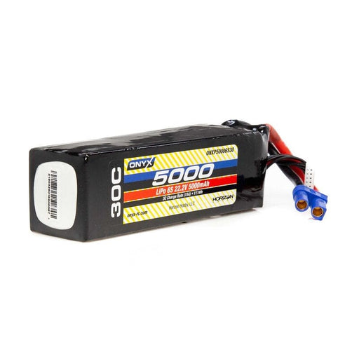 ONXP50006S30 22.2V 5000mAh 6S 30C LiPo Battery: EC5