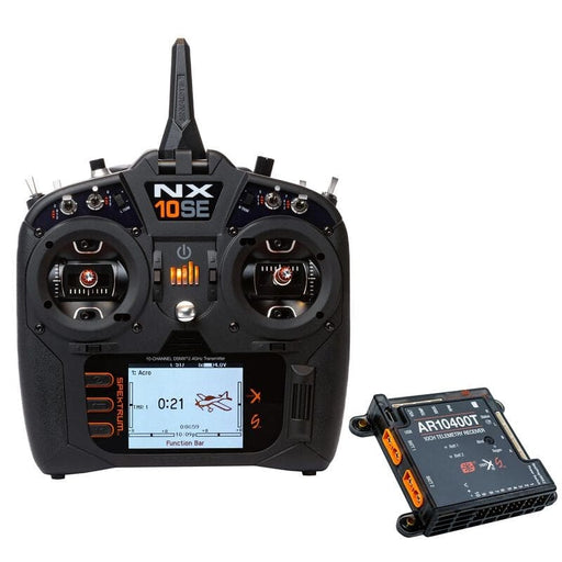 SPMR10110C NX10SE 10-Channel DSMX Transmitter Combo with AR10400T PowerSafe Receiver