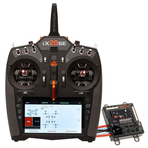 SPMR20110C iX20SE 20-Channel DSMX Transmitter Combo with AR20400T PowerSafe Receiver
