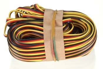 HRC54804 50' 3-Color Heavy Gauge Servo Wire