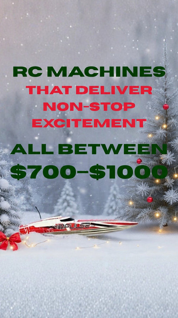 RC machines that deliver non-stop excitement all between $700–$1000