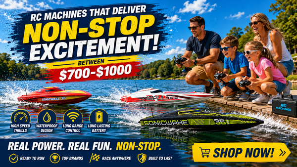 RC machines that deliver non-stop excitement all between $700–$1000
