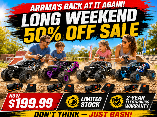ARRMA  50%off  SALE   Limited stock