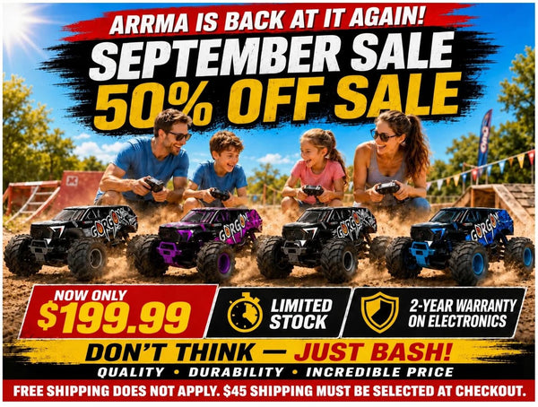 ARRMA  50%off  SALE   Limited stock