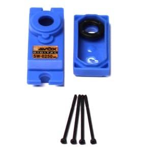 SAVCSW0250MG Top & Bottom Servo Case w/ 4 Screws, for SW0250MG