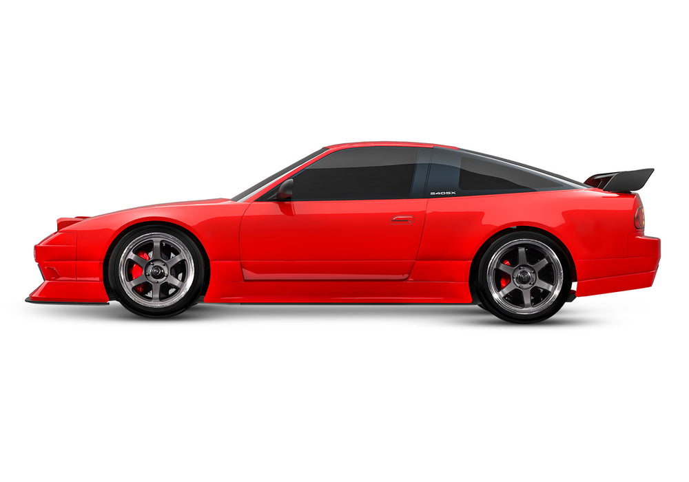 TRA105247-4RED Traxxas 4-Tec® Drift Nissan® 240SX 1/10 Scale RWD Drift Car with TQi™ Radio System, Traxxas Link™ Wireless Module, & Traxxas Stability Management (TSM)® - Red