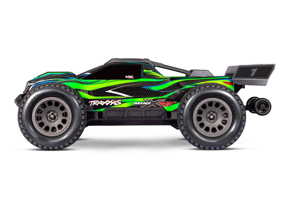 TRA108076-1GREEN  Traxxas Mini XRT VXL-3S 4wd - Green (YOU WILL NEED Power adapter TRA2912 and power cable TRA2916 To run this car)