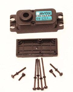 SAVSCSW1211SG Top & Bottom Servo Case w/ 8 Screws, for SW1211SG & SW1211SG-BE