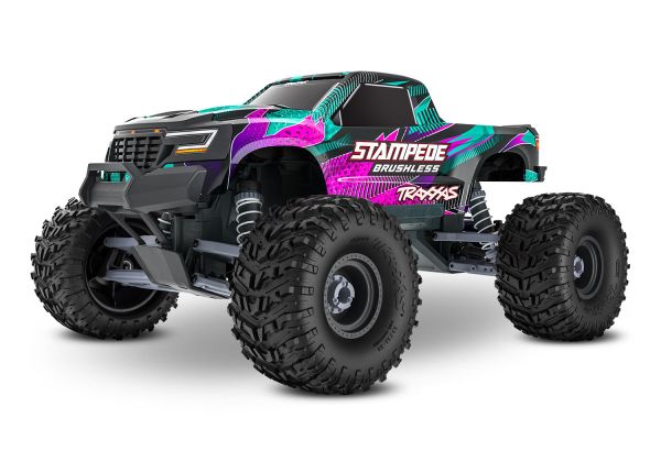 TRA136454-4PINK Traxxas 1/10 Stampede HD VX3 2WD RTR - Pink