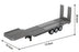 RCP-1502 RC Trailer 1/18 Platform Semi-Trailer 1502