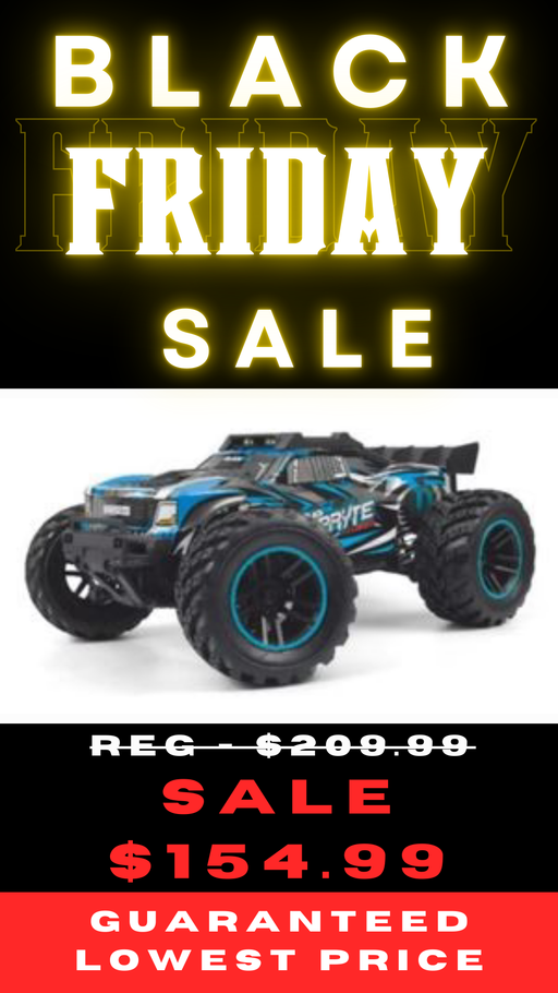 BZN540292 Spryte MT Turbo 1/20 4WD Electric Monster Truck - Blue