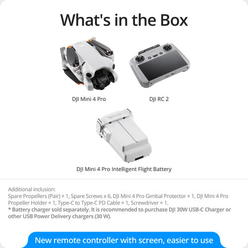 CP.MA.00000732.01 DJI Mini 4 Pro (DJI RC 2) (GL)