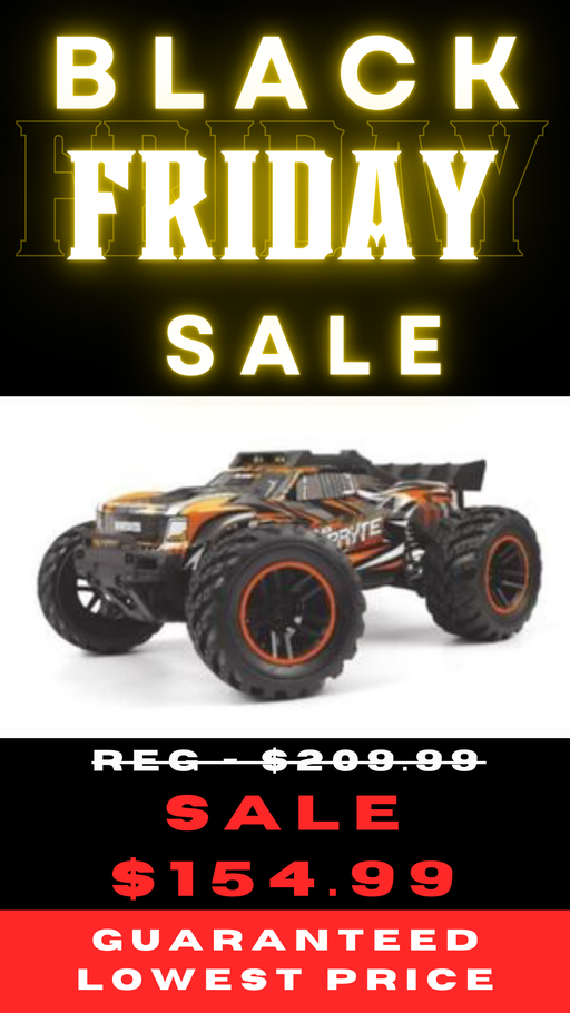 BZN540291 Spryte MT Turbo 1/20 4WD Electric Monster Truck - Orange