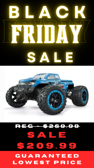 BZN540201 Slyder MT Turbo 1/16 4WD RTR 2S Brushless - Blue