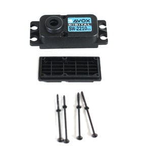 SAVSCSW2210SG Top & Bottom Servo Case w/ 8 Screws, for SW2210SG & SW2210SW-BE