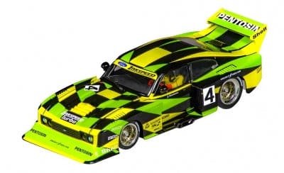 CARRERA 23956 Ford Capri Zakspeed Turbo "Jurgen Hamelmann-Team, No. 4", Digital 1/24 w/Lights   NEW FOR 2024