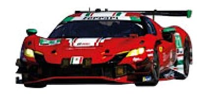 Carrera 23965 Ferrari 296 GT3 "AF Corse, No.21", Digital 1/24 w/Lights NEW FOR 2024