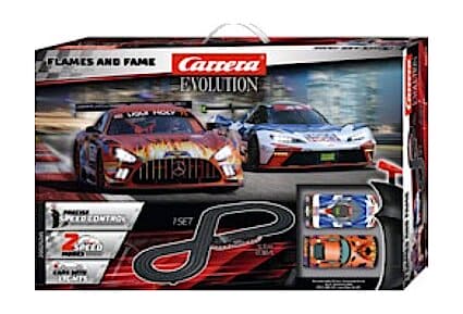 Carrera 25245 Flames and Fame, Evolution 1/32 Set NEW FOR 2024