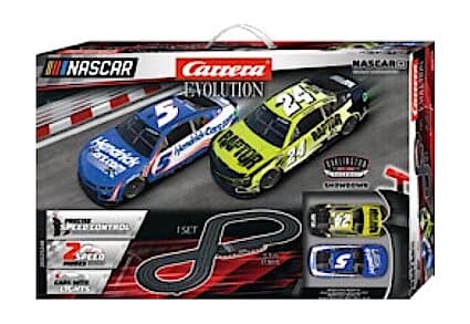 Carrera 25248 NASCAR Darlington Showdown, Evolution 1/32 Set NEW FOR 2025 **If you do order from this Sale, ALL sales are final sale