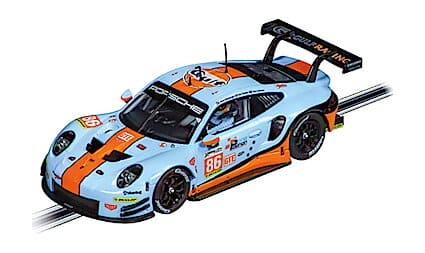 Carrera 27780 Porsche 911 RSR "Gulf Racing, Mike Wainwright, No.86", Silverstone 2018, Evolution 1/32 w/Lights NEW FOR 2024