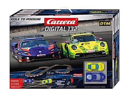 Carrera 30038 Pole to Podium, w/Lights and Wireless, Digital 132 NEW FOR 2024
