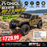 AXI-2443T2 Axial 1/10 SCX10 III Jeep JT Gladiator 4X4 RTR - Green # SPMX323S30 AND SPMXC2090P TO RUN THE TRUCK