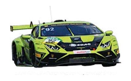 Carrera Evolution Lamborghini Huracán GT3 Evo2 – SSR Performance N°92, DTM 2023, échelle 1/32