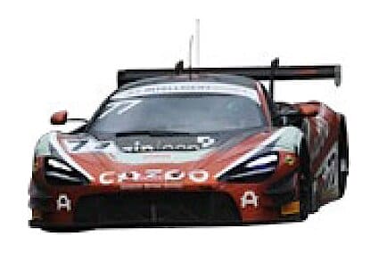 Carrera 27782 McLaren 720S GT3 "Enduro Motorsport, No.77" British GT 2023, Evolution 1/32 w/Lights