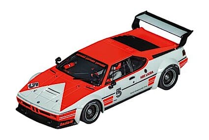 Carrera 32032 BMW M1 Procar "Niki Lauda, No. 5" Hockenheim, 1979, Digital 1/32 w/Lights NEW FOR 2024