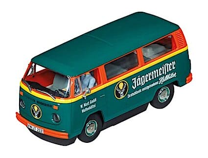 Carrera 32034 VW BUS T2b "Jagermeister"", Digital 1/32 w/Lights NEW FOR 2024
