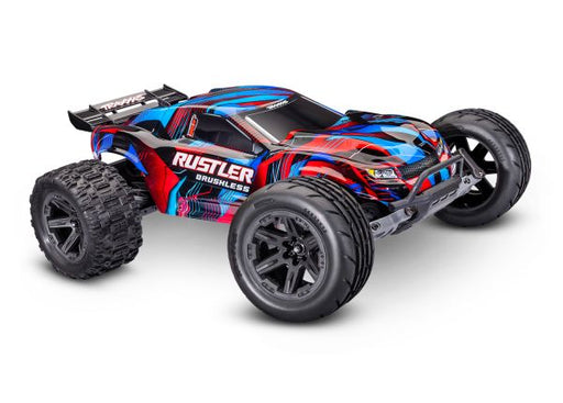 TRA37454-4RED Traxxas 1/10 Rustler HD VX3 BL 2WD RTR - Red *YOU will need this to run this truck # tra2970-3S