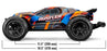 TRA37454-4 BLACK Traxxas 1/10 Rustler HD VX3 BL 2WD RTR - BLACK *YOU will need this to run this truck # tra2970-3S