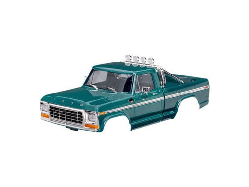TRA9812-GREEN Traxxas Body, Ford F-150 Truck (1979), complete, green