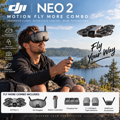 CP.FP.00000273.01 DJI Neo 2 Motion Fly More Combo