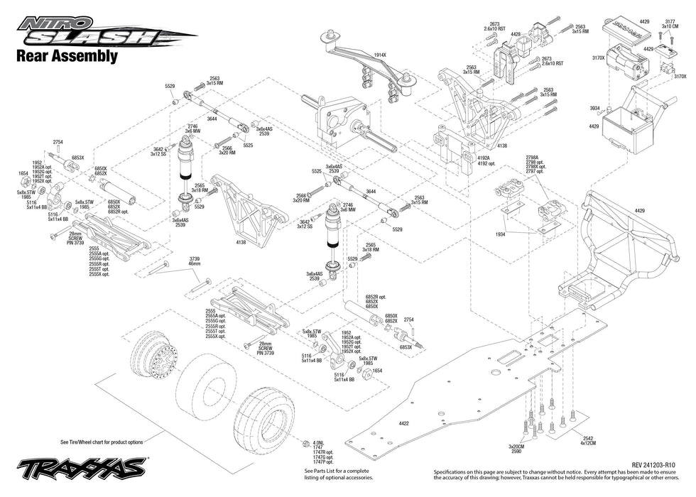 TRA44056-3 HAWAIIAN 1/10 Nitro Slash 2WD SC RTR w/TRX 3.3 **SOLD SEPARATELY you will need this fuel for this car TRA5020