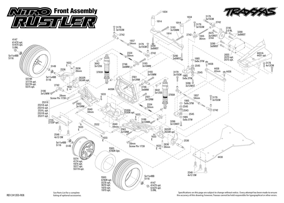 TRA44096-3 BLUE 1/10 Nitro Rustler 2WD w/TSM **SOLD SEPARATELY you will need this fuel for this car TRA5020