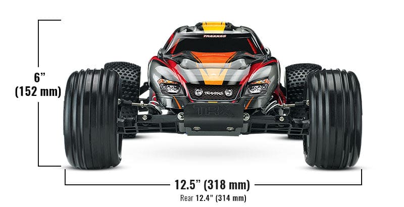 TRA44096-3 BLUE 1/10 Nitro Rustler 2WD w/TSM **SOLD SEPARATELY you will need this fuel for this car TRA5020