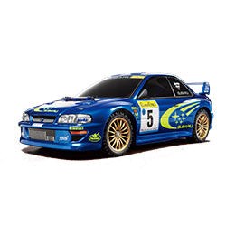 TAM58631 1/10 Subaru Impreza, Monte -Carlo Rally 1999, TT-02 4WD Kit