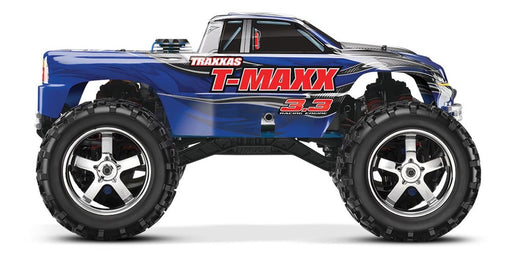 TRA49077-3 BLUE 1/10 T-Maxx 3.3 RTR w/TQi 2.4GHz w/TSM