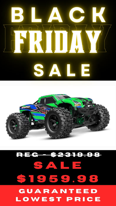 TRA77097-4GREENX Traxxas X-Maxx Ultimate - Green **Sold Separately YOU