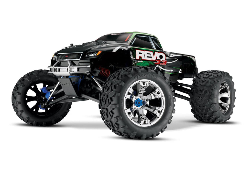 TRA53097-3 BLUE Revo 3.3: 1/10 Scale 4WD Nitro-Powered