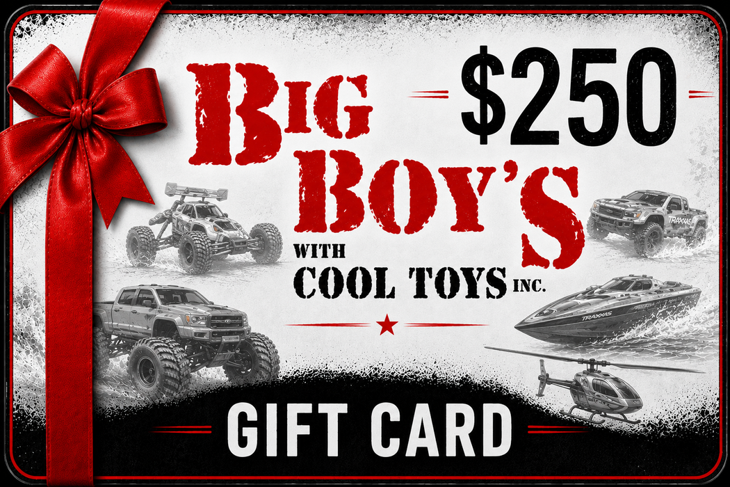 Big Boys With Cool Toys Gift Cards $25 - $1000