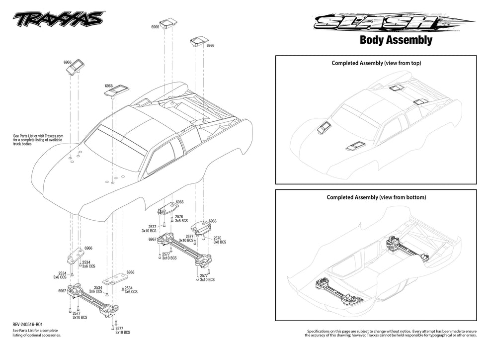 TRA58234-8RED Traxxas 1/10 Slash ExtremeHD 2wd RTR - Red**QUCK CHARGER &LONG RUN TIME BATTERY ORDER PART # TRA2992**