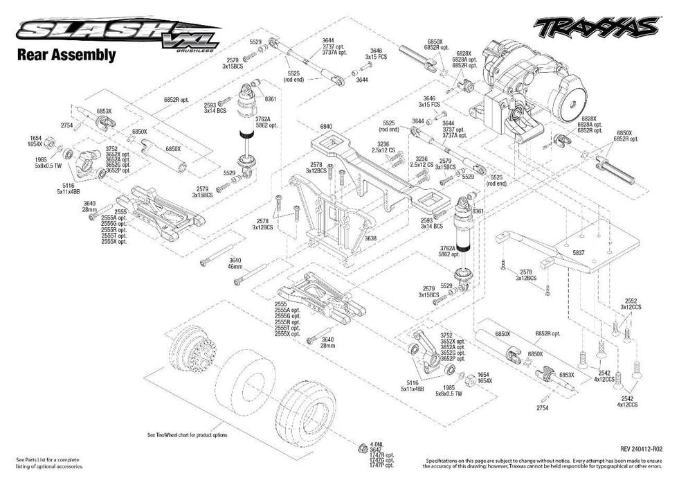 TRA58276-74FOX Traxxas Slash VXL (Fox):1/10 Scale 2WD Short Course Racing Truck **Sold Separately YOU will need this part #TRA2970-3S to run this truck *