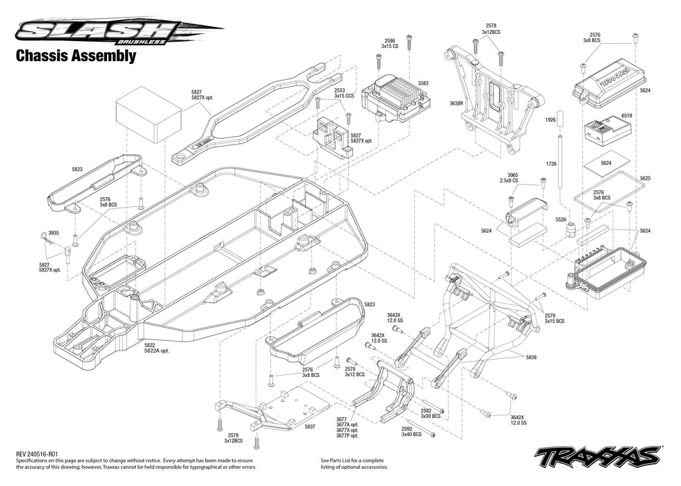 TRA58334-4 ORANGE 1/10 Slash 2WD, BL-2s HD Brushless, Clipless - Orange**Free battery charger with the purchase of this truck. Please add TRA2827X and TRA2920 to your order  to get it free.** if you order from this promotion it is final sale